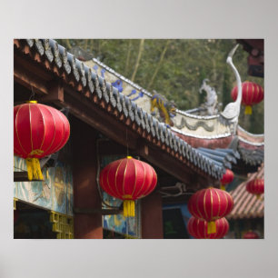 Pôster CHINA, Província de Chongqing, Fengdu. Fantasma F