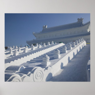 Poster CHINA, Província de Heilongjiang, Haerbin (Harbin