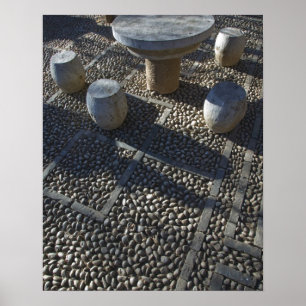 Poster CHINA, Província de Yunnan, Lijiang. Cidade Velha,