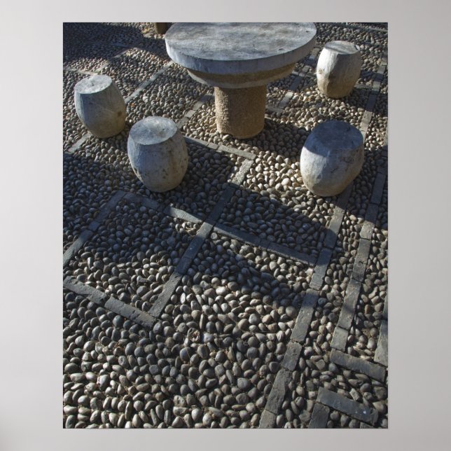 Poster CHINA, Província de Yunnan, Lijiang. Cidade Velha, (Frente)