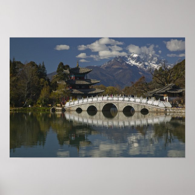 Pôster CHINA, Província de Yunnan, Lijiang. Lijiang Old (Frente)