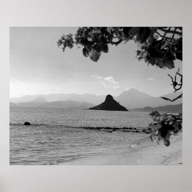 Pôster Chinamans Hat _bw (Frente)