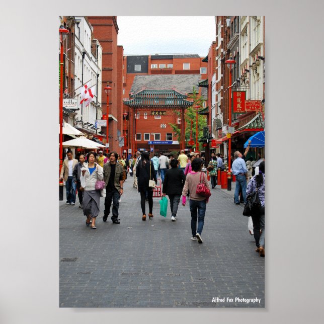 Poster Chinatown Londres (Frente)
