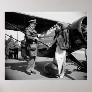 Poster Chinês Aviatrix, 1939