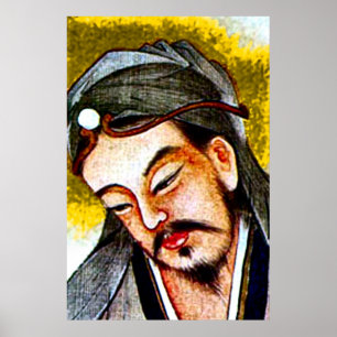 Pôster Chinês Jesus
