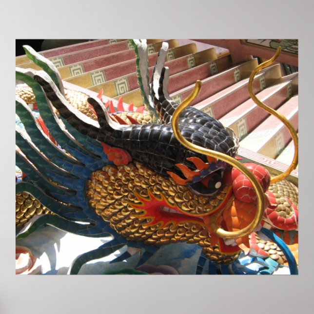 Pôster Chinese Dragon (Frente)