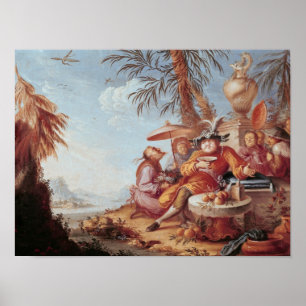 Pôster Chinoiserie