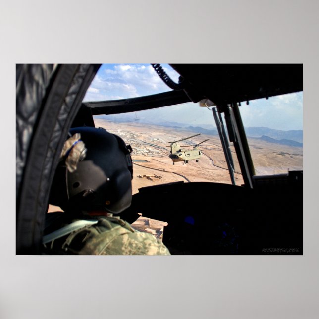 Poster Chinook (Frente)