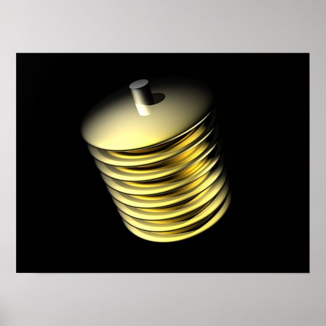 Poster Chipset de memória de alta densidade (Frente)