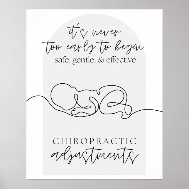Poster Chiropractic Care, Chiropractic Art, Chiropractic  (Frente)