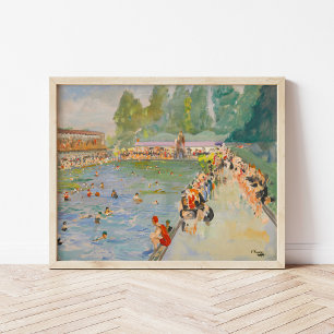 Poster Chiswick Baths Sir John Lavery