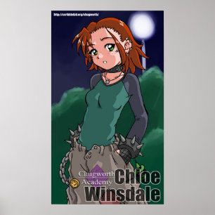 Pôster Chloe Winsdale: "Cara feliz".