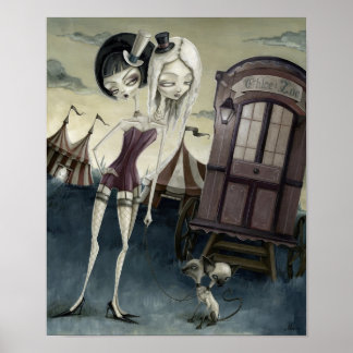 Pôster Chloe, Zoe E Os Gatinhos Siameses