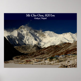 Poster Cho Oyu and Gokyo