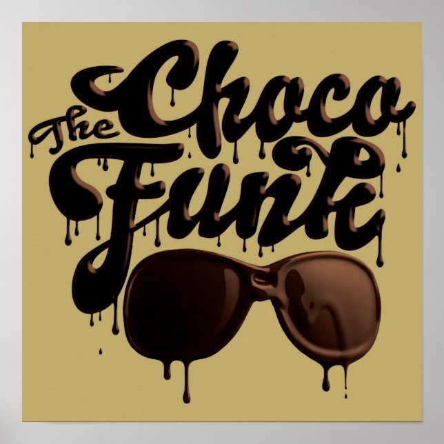 Poster Choco Funk (Frente)