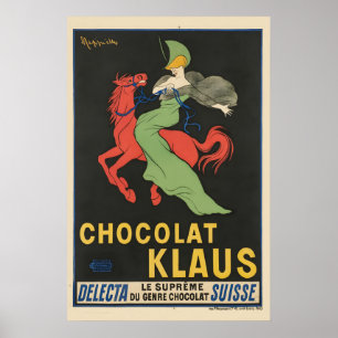 Poster Chocolat Klaus903 Publicidade Clássica de Chocolat