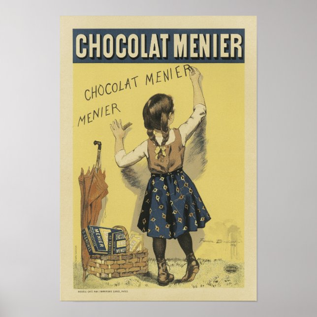 Poster Chocolat Menier (Frente)