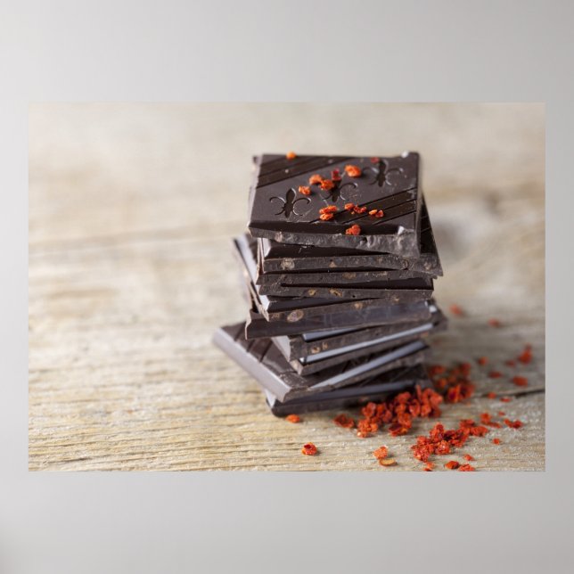 Poster Chocolate and Chili (Frente)