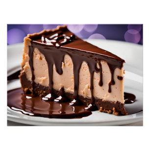 Pôster Chocolate Cheesecake