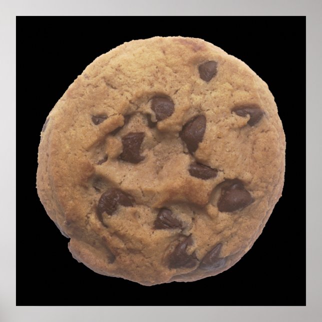 Pôster Chocolate Chip Cookie (Frente)