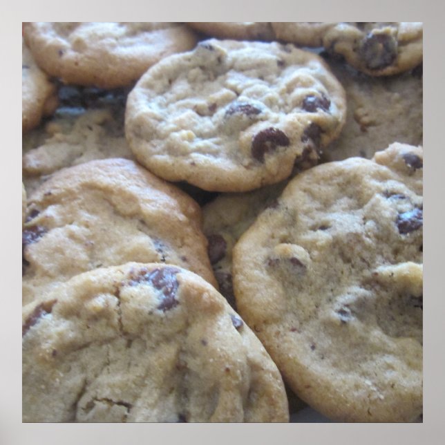 Pôster Chocolate Chip Cookies (Frente)