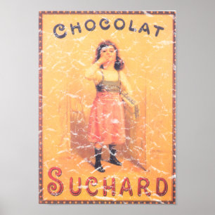 Pôster Chocolate de Suchard afligido