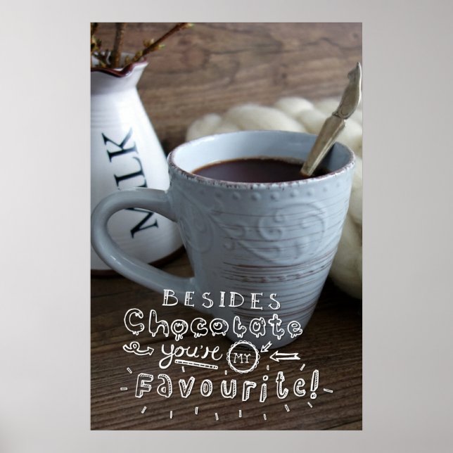 Poster Chocolate lateral (Frente)