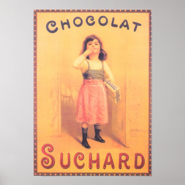 Pôster Chocolate Suchard - 1923 (Frente)