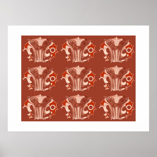 Pôster Chocolate truffles art (Frente)