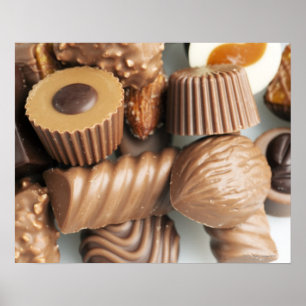 Pôster chocolates