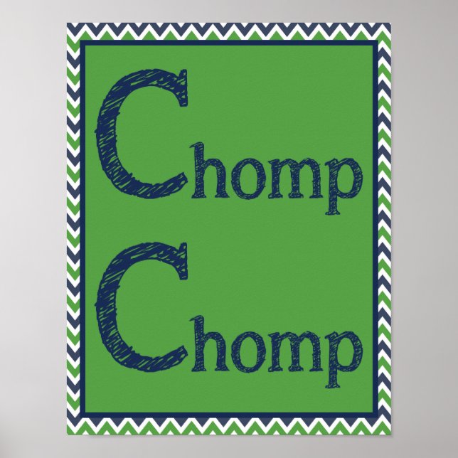Pôster Chomp Chomp (Frente)