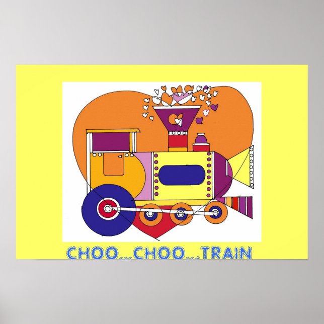 POSTER CHOO...CHOO...TREM (Frente)