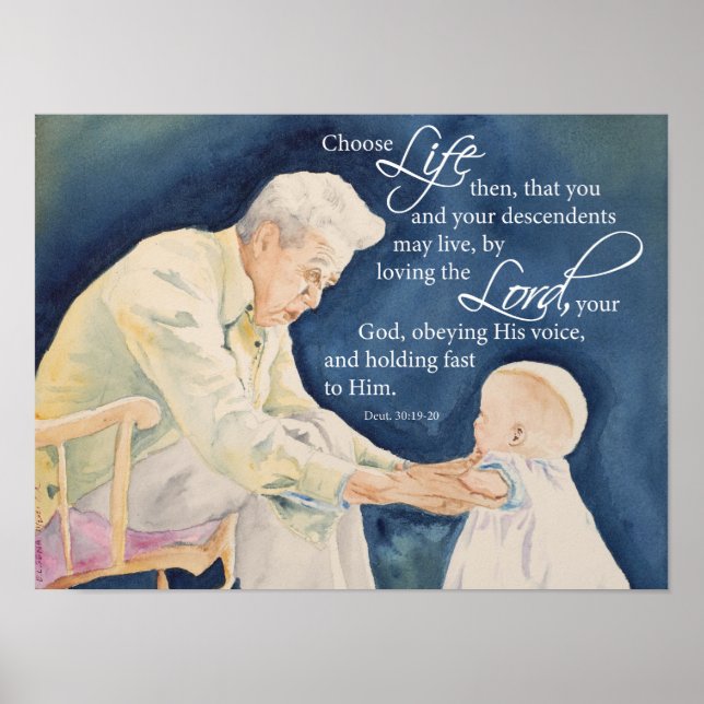 Poster Choose Life (Frente)