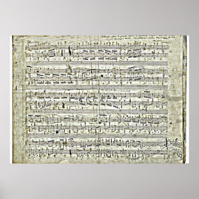 Pôster Chopin: (Frente)