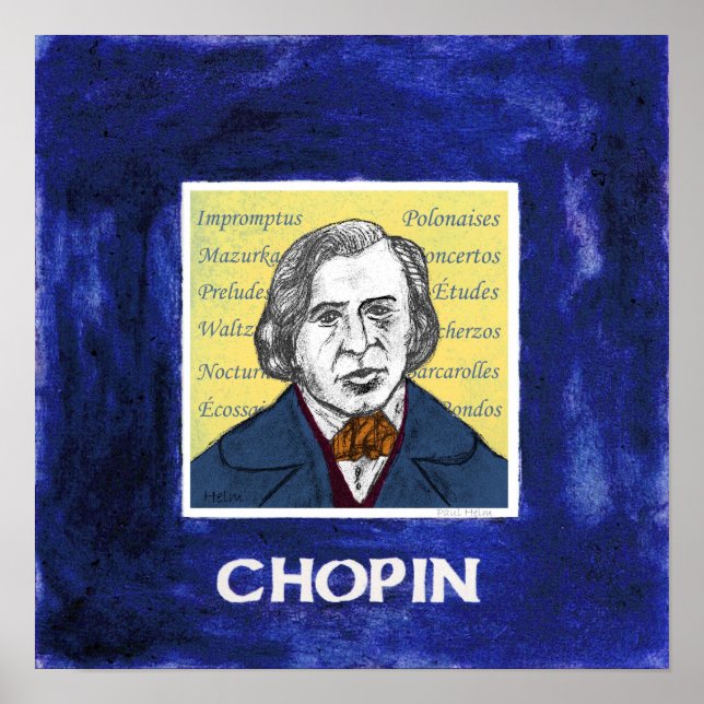 Poster Chopin (Frente)