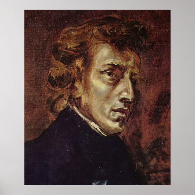 Poster Chopin Portrait (Frente)