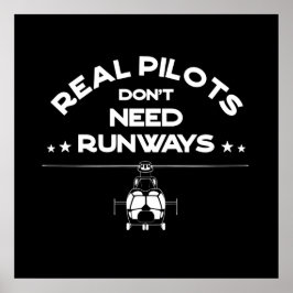 Poster Chopper EC155 | Pilots Humor | White