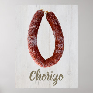Poster Chorizo Sausage