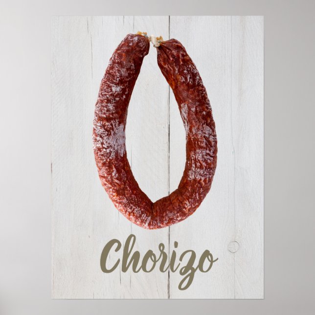 Poster Chorizo Sausage (Frente)