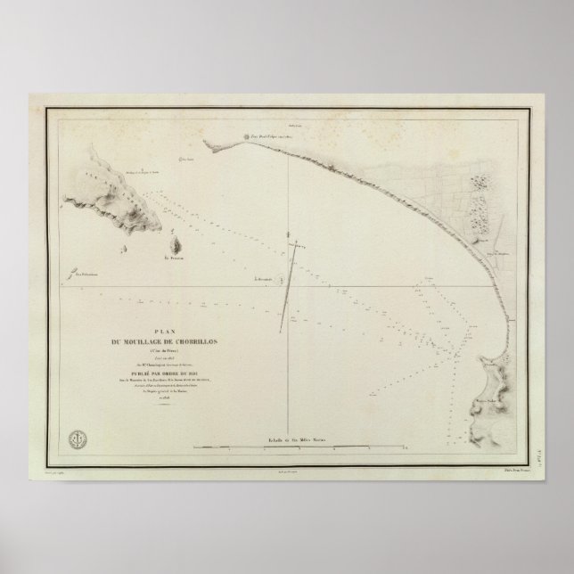 Poster Chorrillos Peru (Frente)