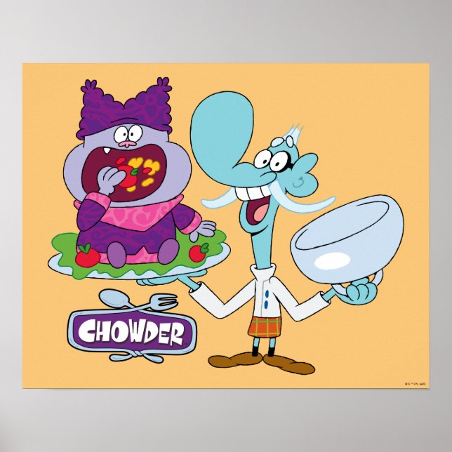 Poster Chowder e Mung Daal (Frente)