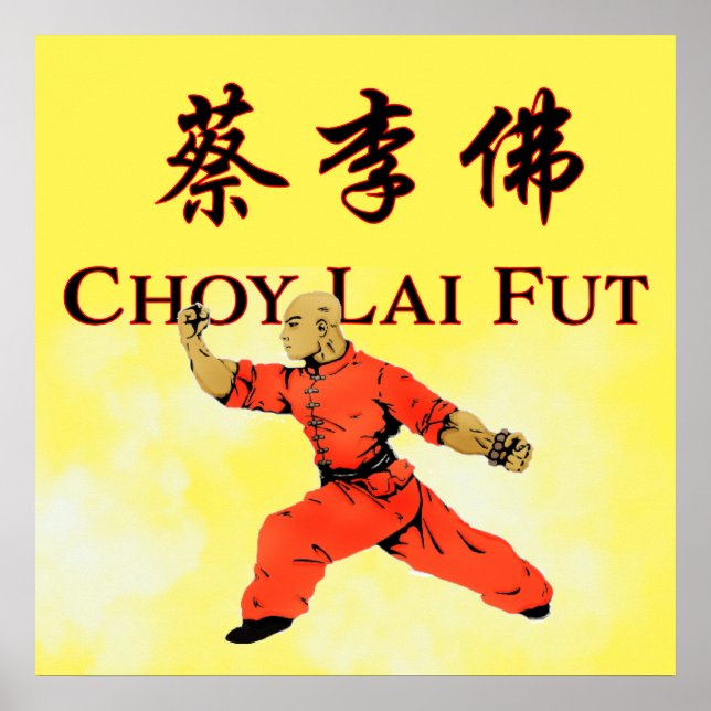 Poster Choy Lai Fut (Frente)