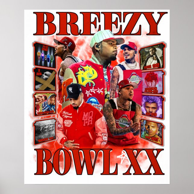 Poster chris brow (Frente)