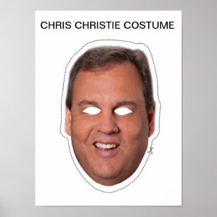 Pôster Chris Christie Costume