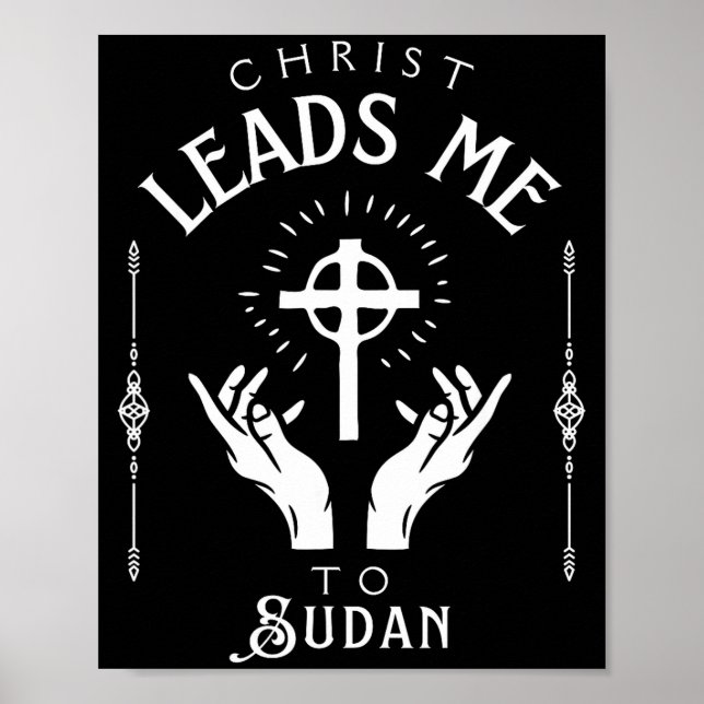 Poster Christ Leads Me To Sudan  (Frente)