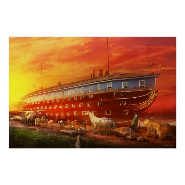 Pôster Christian - Arca de Noah - O começo (Frente)