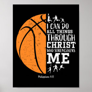 Poster Christian Bysketbyll Men Crianças Presentes Religi