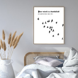 Poster Christian Mindset – Metanoia Christian Wall Art