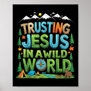 Poster Christian Summer True North Vbs 2025 Confiante Jes