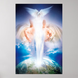 Poster Christian wall art - HOLY SPIRIT